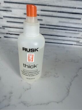 RUSK Thick Body and Texture Amplifier Spray - White with Orange Cap